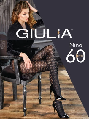 Колготки женcкие фантазийные Giulia Nina 01