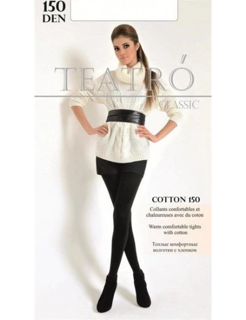 Колготки женские классические Teatro Cotton 150