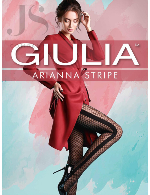 Колготки женcкие фантазийные Giulia Ariana Stripe 01