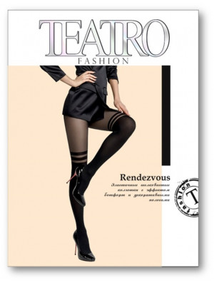 Колготки женcкие фантазийные Teatro Rendezvous Fashion
