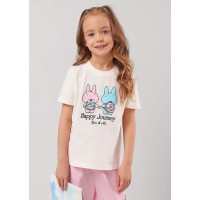 Футболка для девочки Clever(M) 866266кд_п