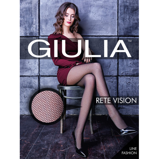 Чулки женские Giulia Emotion Rete Vision Aut