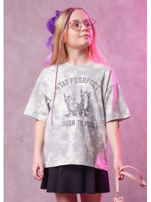 Футболка для девочки Clever(M) 866885/11кдн_п