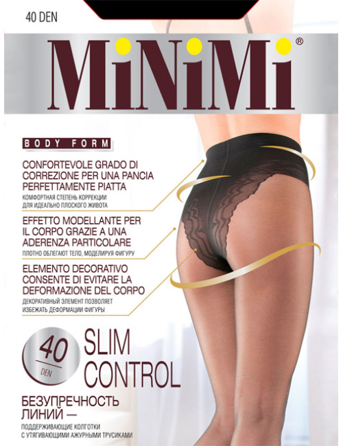 Колготки женские корректирующие MiNiMi Slim Control 40