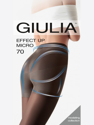 Колготки женские корректирующие Giulia Effect Up 70 Micro