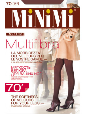 Колготки женские классические MiNiMi Multifibra 70 XXL