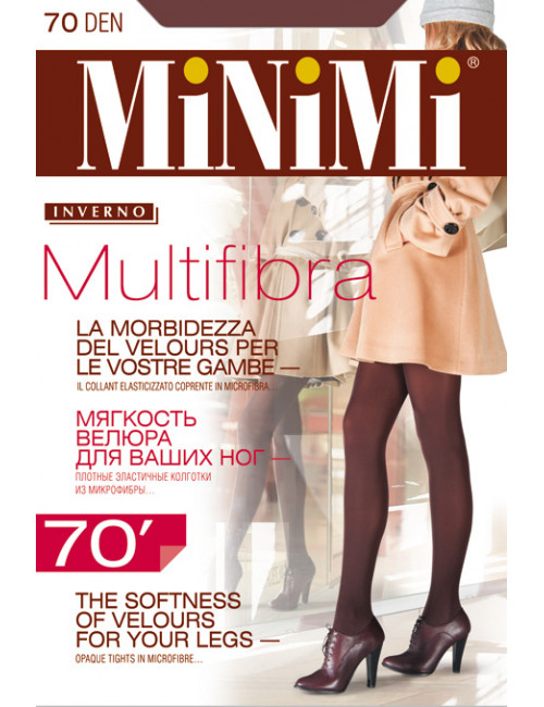 Колготки женские классические MiNiMi Multifibra 70 XXL