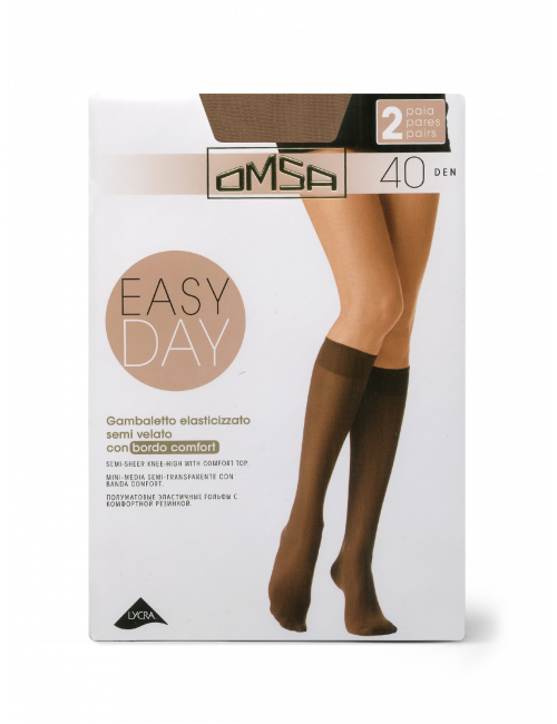 Гольфы женские п/а Omsa EASY DAY 40