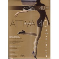 Колготки женские классические Omsa Attiva 40 XXL