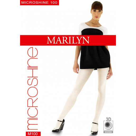 Колготки женcкие фантазийные Marilyn Micro Shine 100