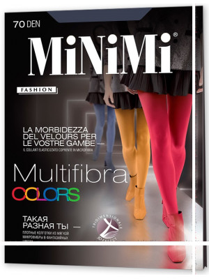 Колготки женские классические MiNiMi Multifibra 70 Colors
