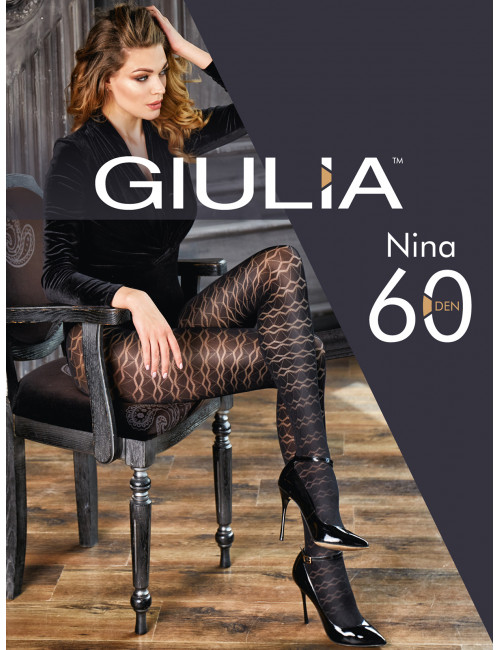 Колготки женcкие фантазийные Giulia Nina 01