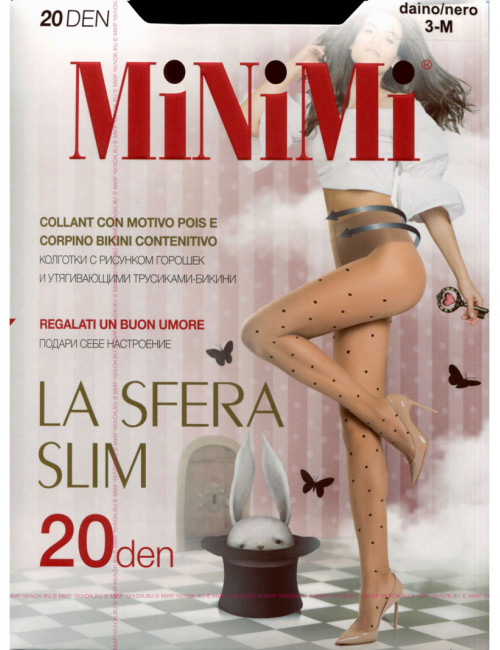 Колготки женcкие фантазийные MiNiMi La Sfera Slim 20