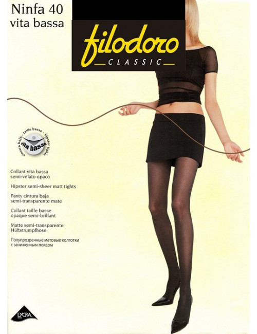 Колготки женские классические Filodoro Classic Ninfa 40 V.B.